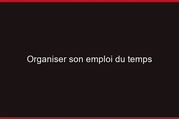Organiser le rendez-vous en une heure