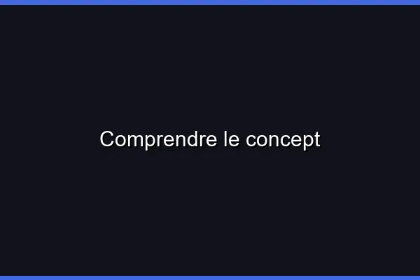 Comprendre le concept