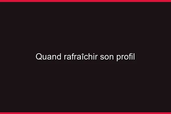 Pourquoi le profil est déterminant